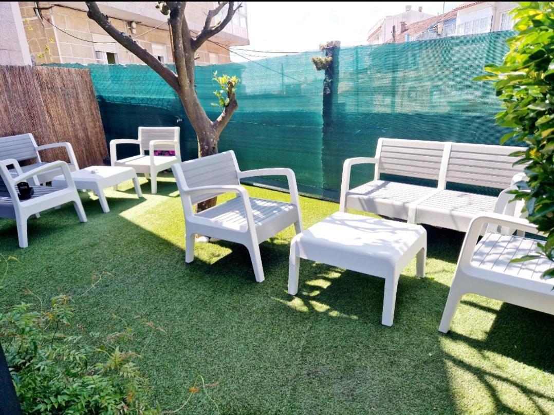 Apartamento Casa Tambo, Campelo Pontevedra Bagian luar foto